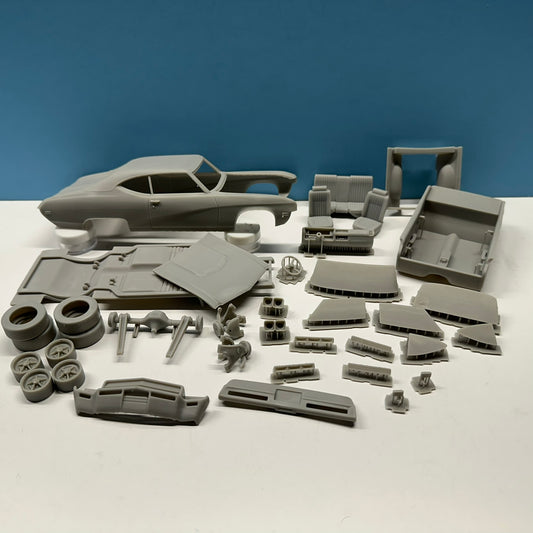 Vinyl Top 1969 Buick Skylark 3D Printed Resin Model Kit KED