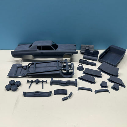 1970 Cadillac Deville 3D Printed Resin Model Kit KED