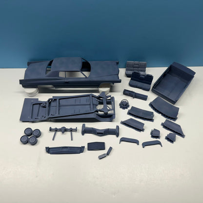 1970 Cadillac Deville 3D Printed Resin Model Kit KED