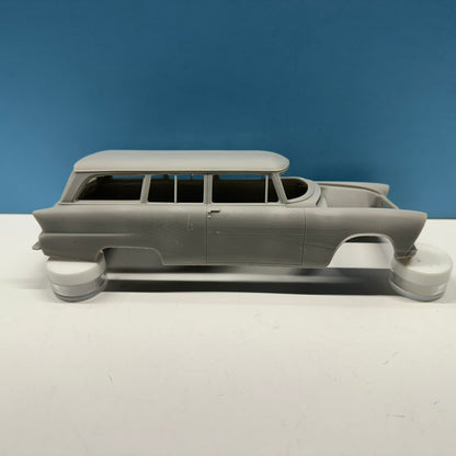 1955 Plymouth Plaza Station Wagon 3D Printed Resin Model Kit KED