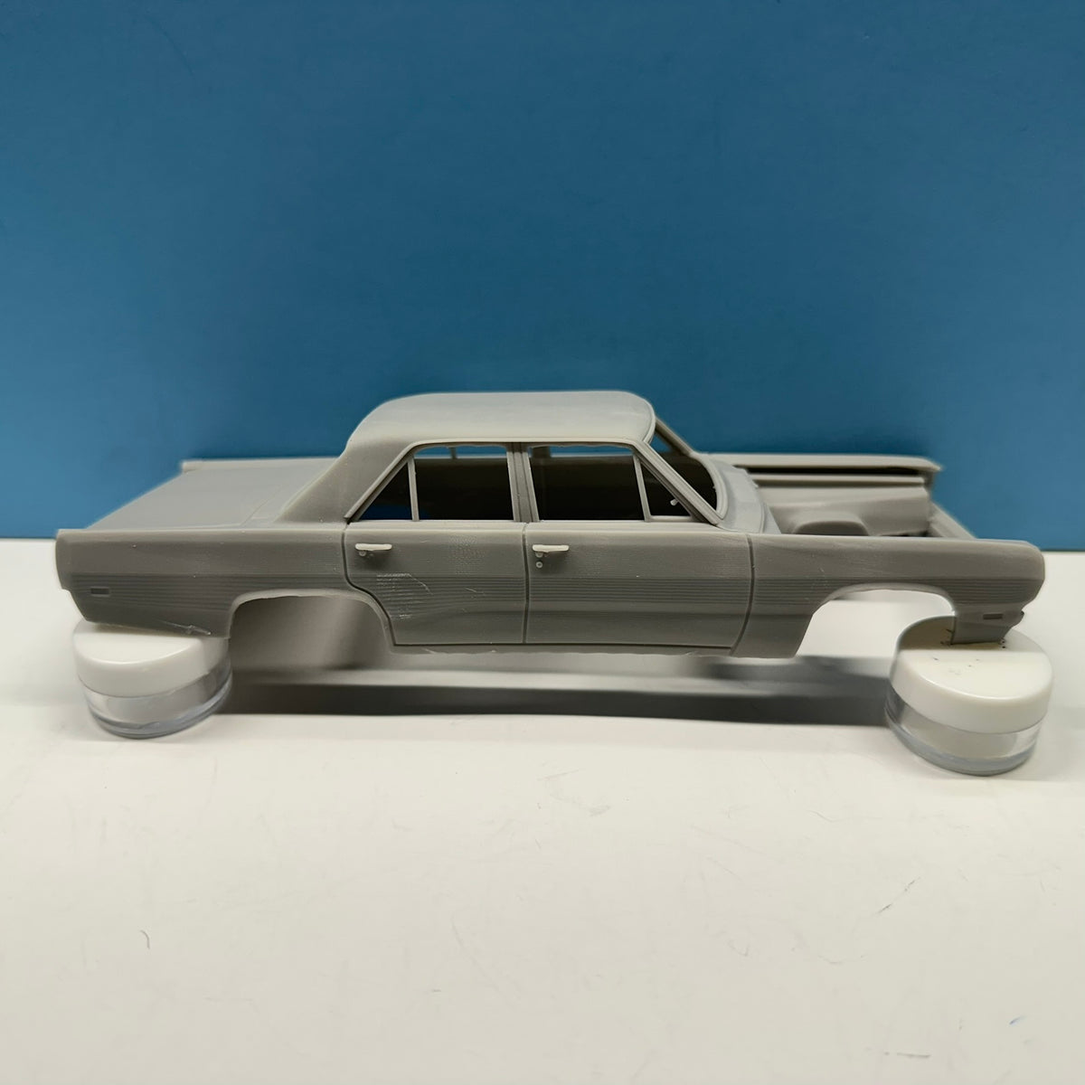 1970 Plymouth Valiant 4 Dr 3D Printed Resin Model Kit KED