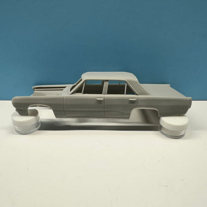 1970 Plymouth Valiant 4 Dr 3D Printed Resin Model Kit KED