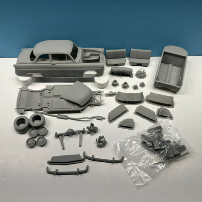 1953 Hudson Jet 2 Dr Coupe 3D Printed Resin Model Kit KED