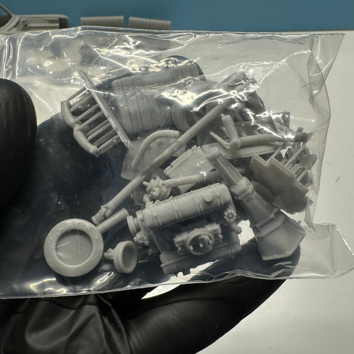 1964 Studebaker Daytona 2 Dr 3D Printed Resin Model Kit KED