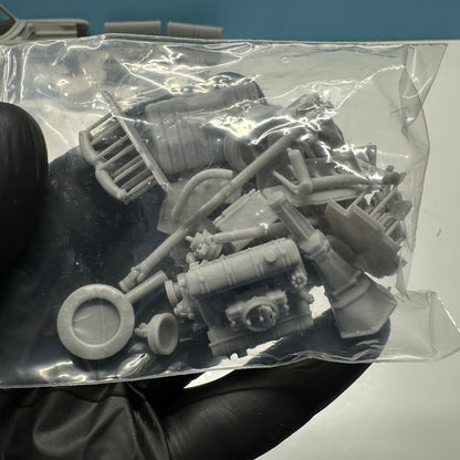 1964 Studebaker Daytona 2 Dr 3D Printed Resin Model Kit KED