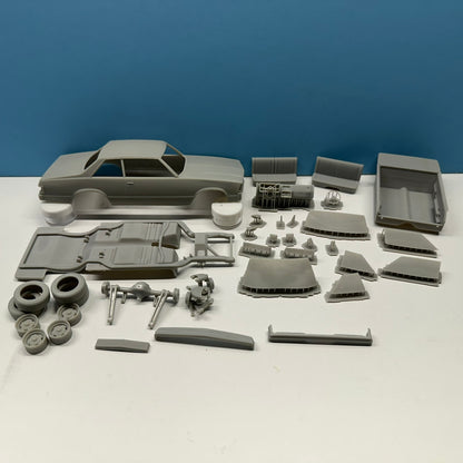1981 Chevy Malibu 3D Printed Resin Model Kit KED