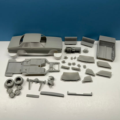 1981 Chevy Malibu 3D Printed Resin Model Kit KED