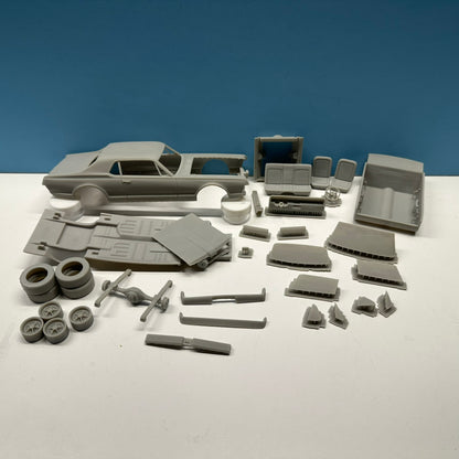 1967 Mercury Cougar 3D Printed Resin Model Kit KED