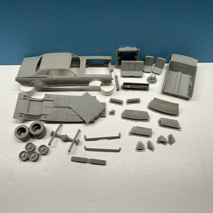 1967 Mercury Cougar 3D Printed Resin Model Kit KED
