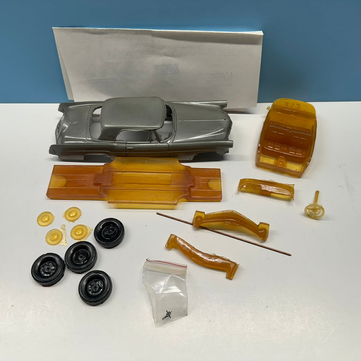 1956 Lincoln Continental MKII Miller Cast Resin Model Kit KED