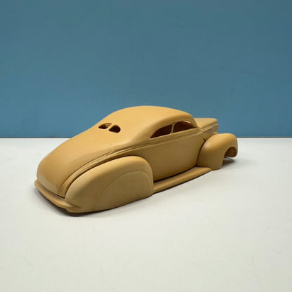 1940 Ford Chopped Coupe Cast Resin Model Kit KED