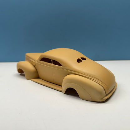 1940 Ford Chopped Coupe Cast Resin Model Kit KED