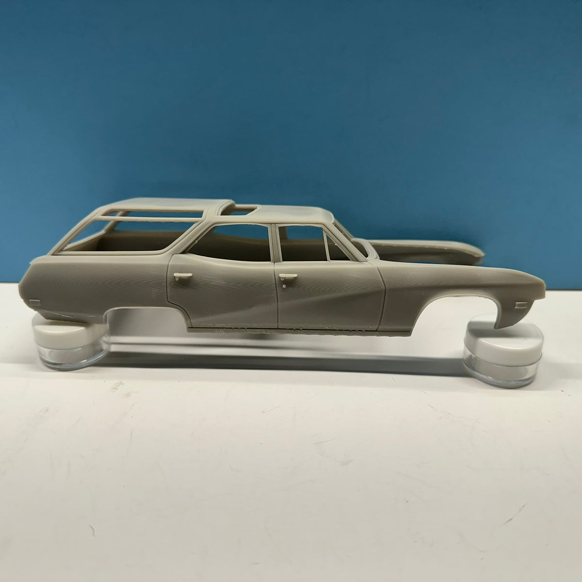 1969 Buick Sport Station Wagon 3D Printed Resin Model Kit KED