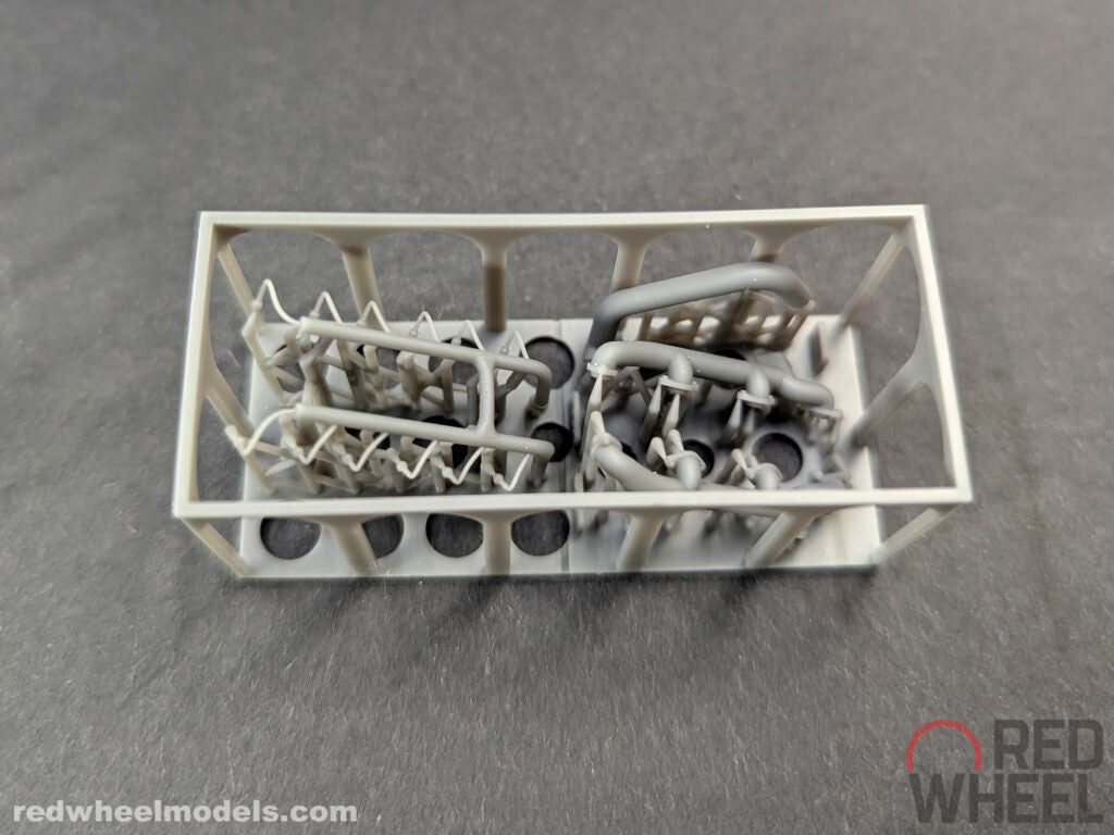 Lincoln Zephyr Flathead V12 Engine Kit 1/25 by Red Wheel Models
