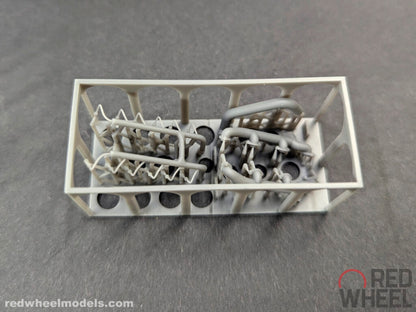 Lincoln Zephyr Flathead V12 Engine Kit 1/25 by Red Wheel Models