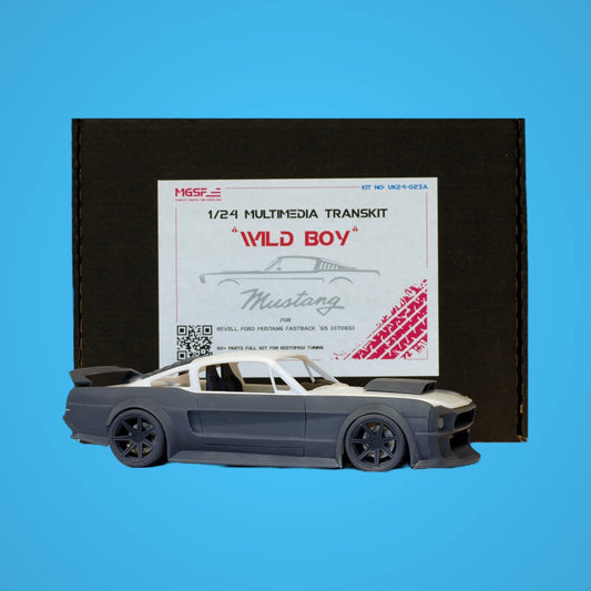 Wildboy Ford Mustang Resin Transkit 1/24 by MGSF