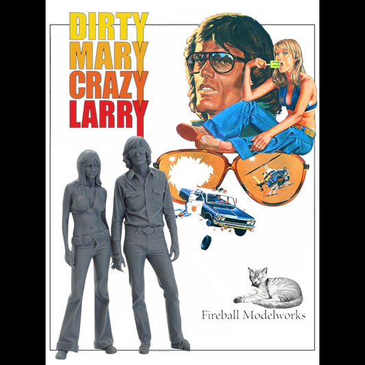 Dirty Mary Crazy Larry Figure Set 1/24 - 1/25