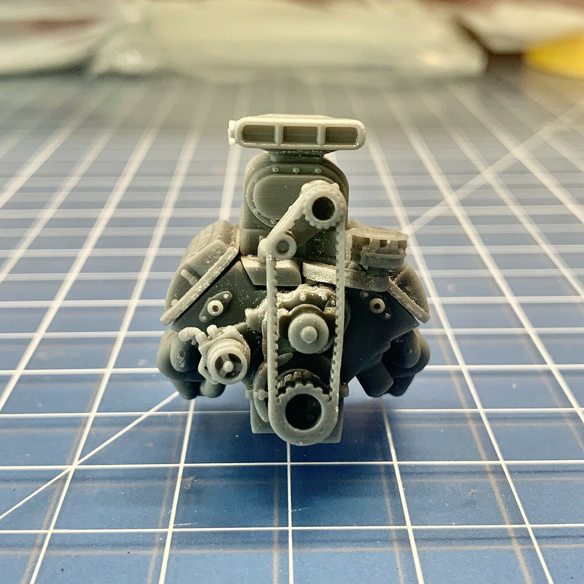 Ford Boss Nine 429 Blown Supercharged w/ Hat 1/25