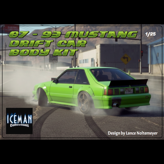 1/25 Drifter Conversion Body Kit for 1987 - 1993 Mustang