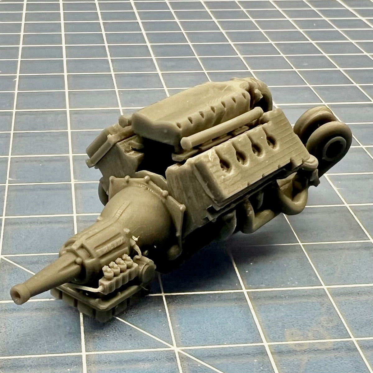 Ford Billet Coyote Twin Turbo Engine 1/25