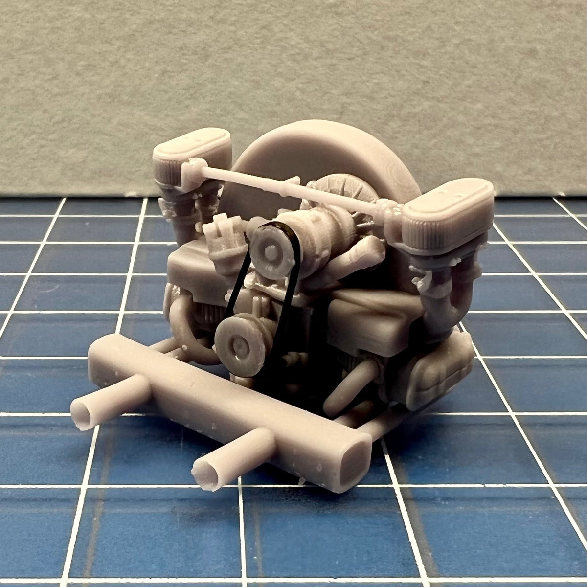 Flat 4 Engine Round Fan Porsche Boxer VW 1/24