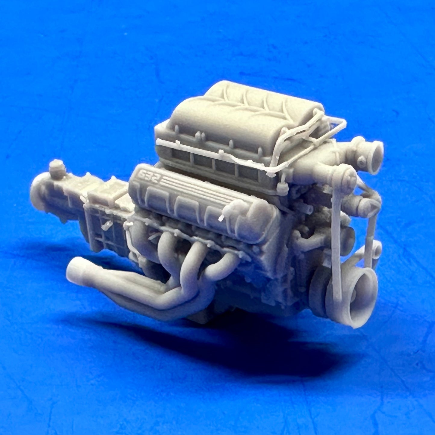 Chevy 632 Supercharged Big Block BBC Engine 1/24 1/25