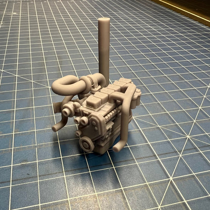 Twin Turbo Cummins 5.9 6BT 12v Engine 1/25