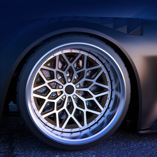 Snowflake Wheels w/ Tires 1/24 1/25 - COMING SOON
