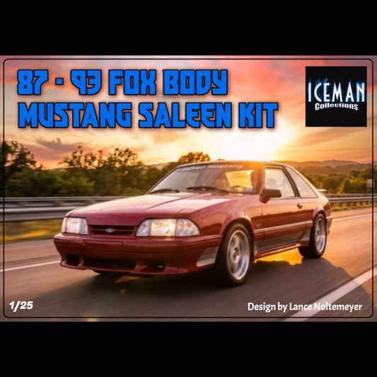 1/25 Saleen Conversion Body Kit for 1987 - 1993 Mustang