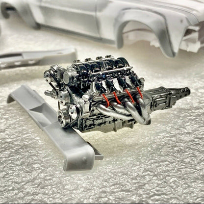 Chevy GM LS LSX LS1 LS3 Custom Engine 1/24 1/25