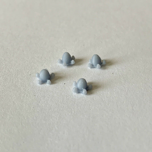 Set of 4 Spyder Spider Center Caps Bullet Style 1/24 1/25