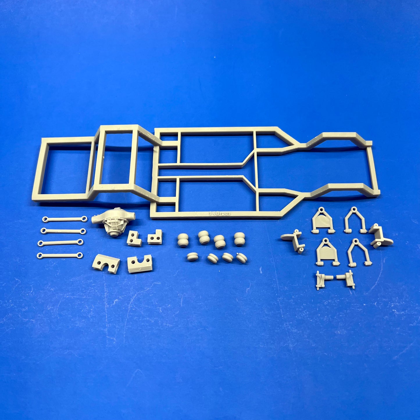 V0 C1500 Drop Kit Frame Chassis w/ Suspension for Chevy Kits 1/25