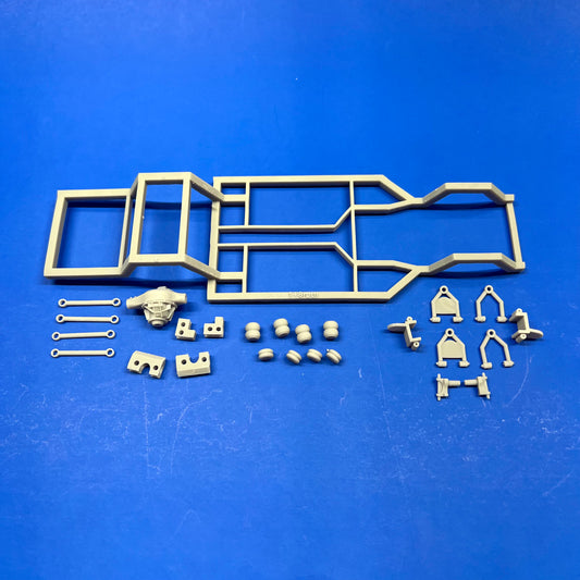 V0 C1500 Drop Kit Frame Chassis w/ Suspension for Chevy Kits 1/25