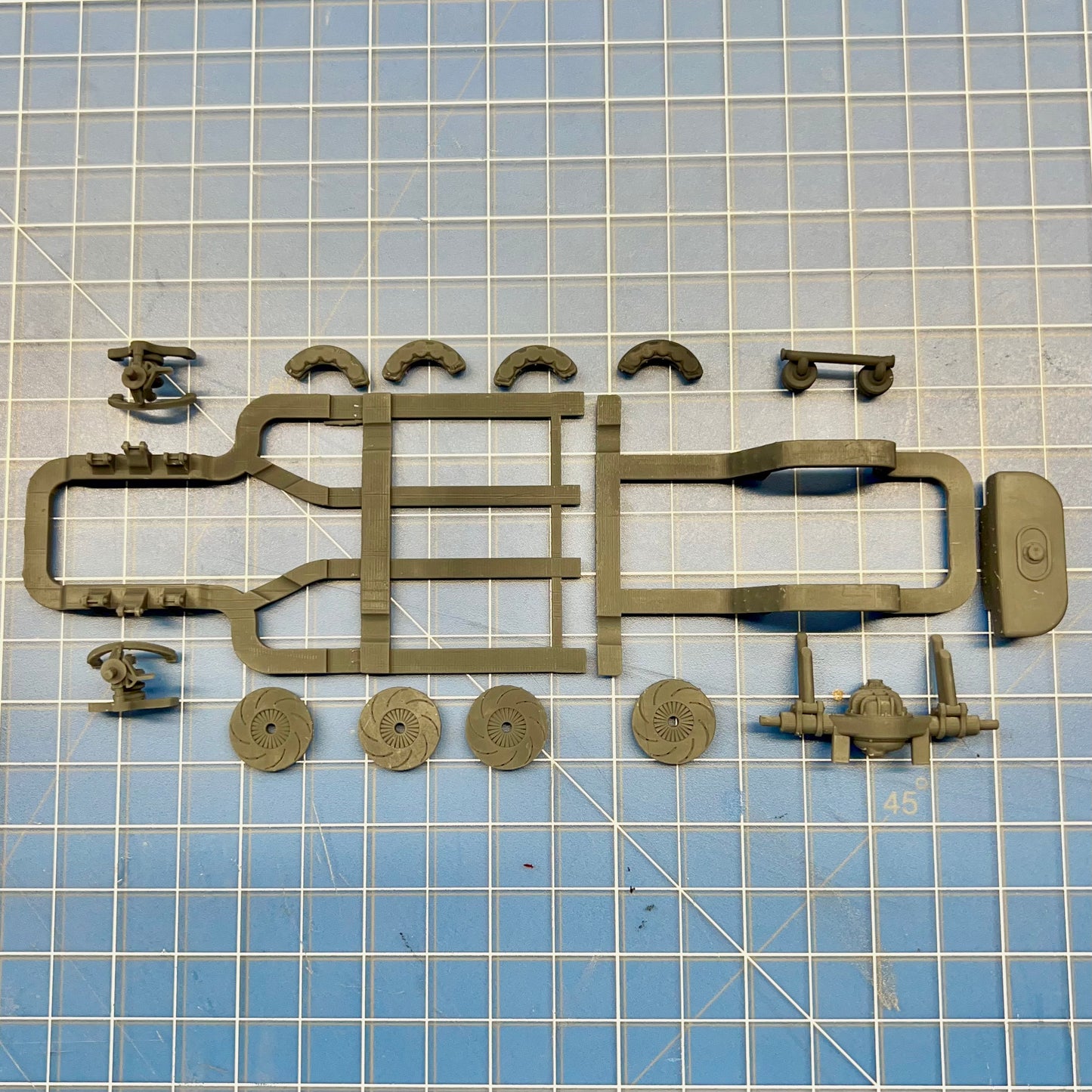 V1 Drop Kit Universal Frame/Chassis for Lowered, Dropped, Slammed, Pro touring Trucks or Cars 1/24 1/25