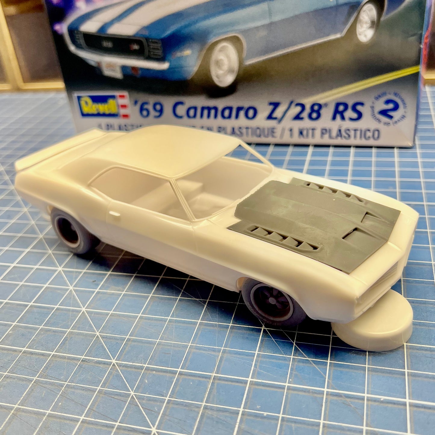 Custom hood for 1969 Chevy Camaro
