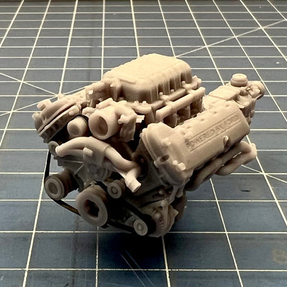 Ford Predator V8 Supercharger Engine 1/24 1/25