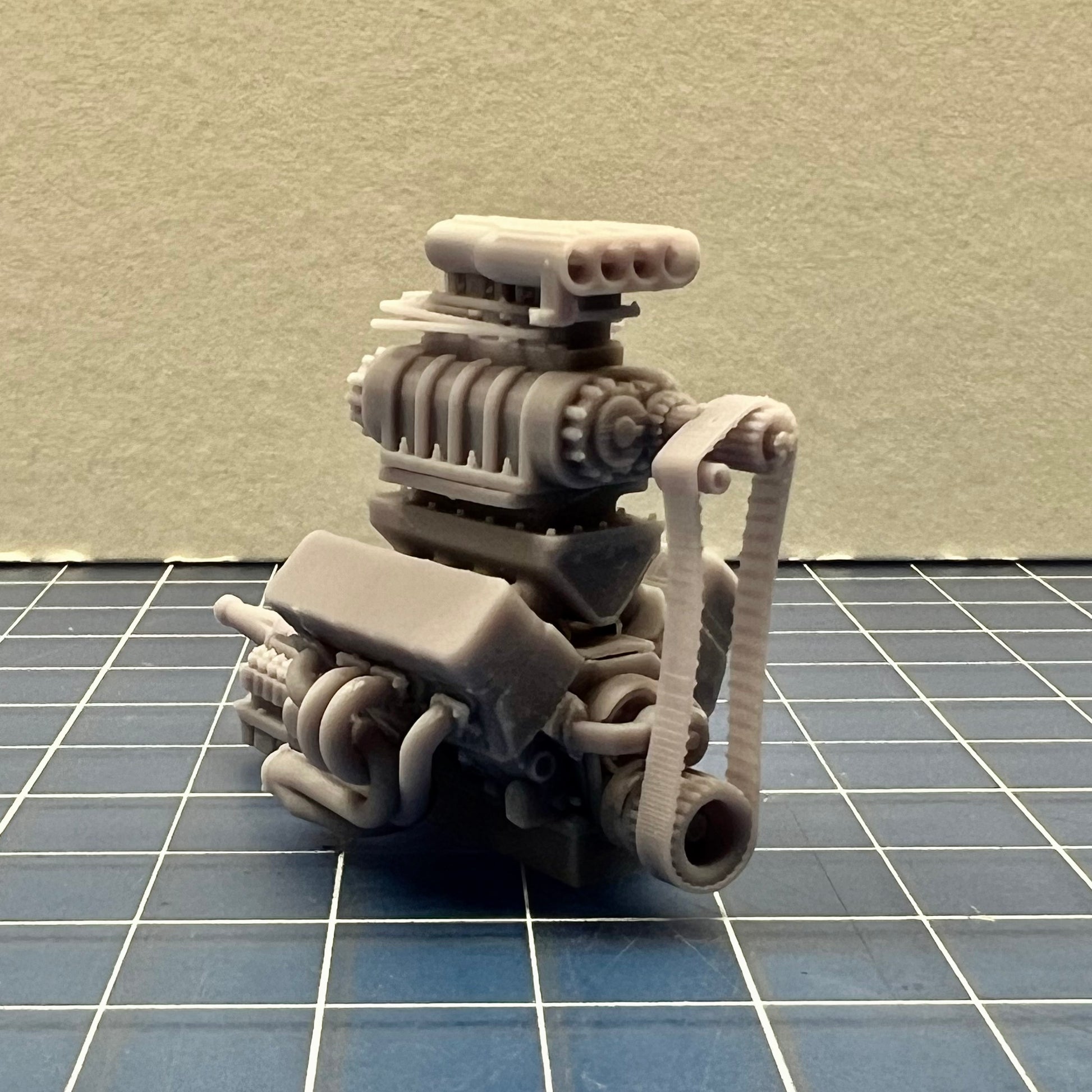 Hilborn Injected 1st Gen BBC W model engine resin 3D printed 1:24-1:8 scale Hilborn Injected 1st Gen BBC W model engine resin 3D printed 1:24-1:8 scale