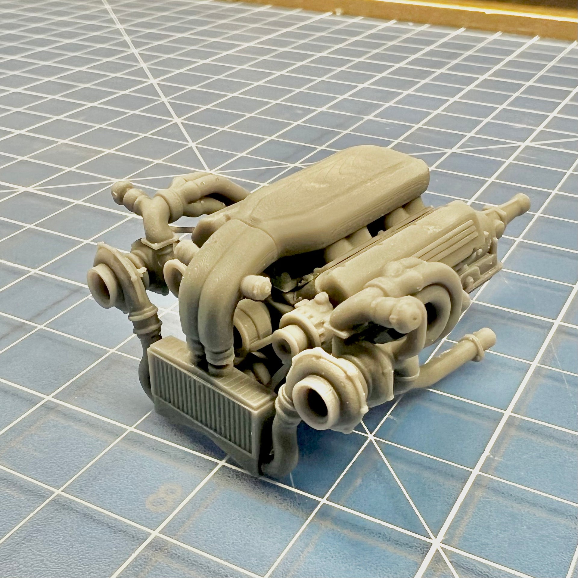 Chevy 572 Twin Turbo Engine 1/25 – IcemanCollections
