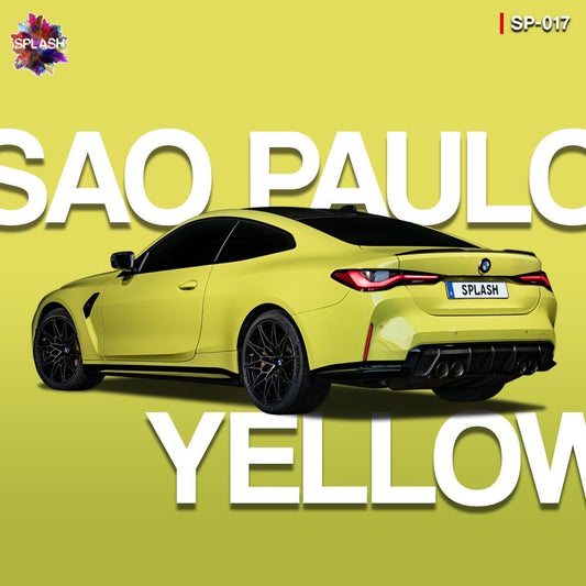 BMW Sao Paulo Yellow Paint by Splash Paints