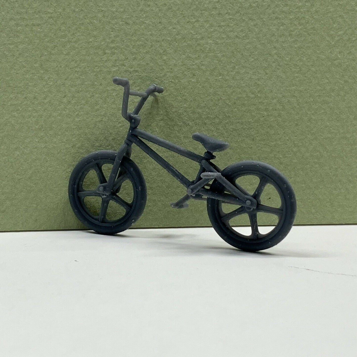 Custom BMX Bike Bicycle w/ Moto Mag Wheels for Diorama Display 1/24 1/25